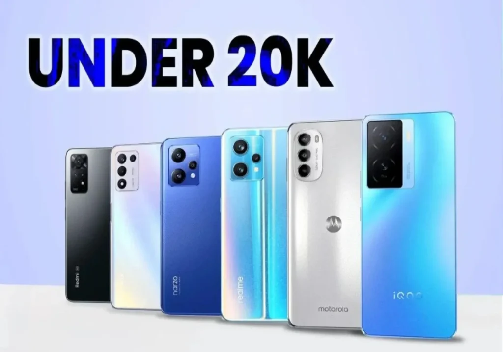 Top Mobiles Under 20000