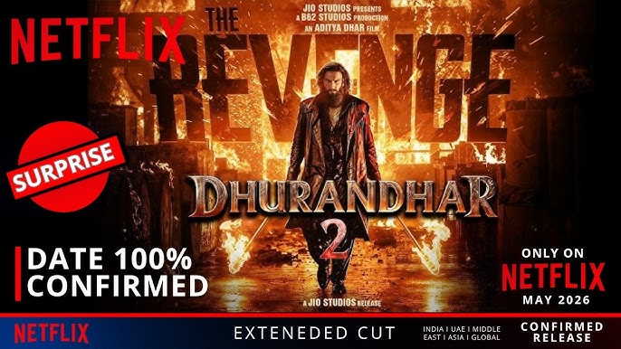 Dhurandhar The Revenge Is coming on Netflix with a Raw version